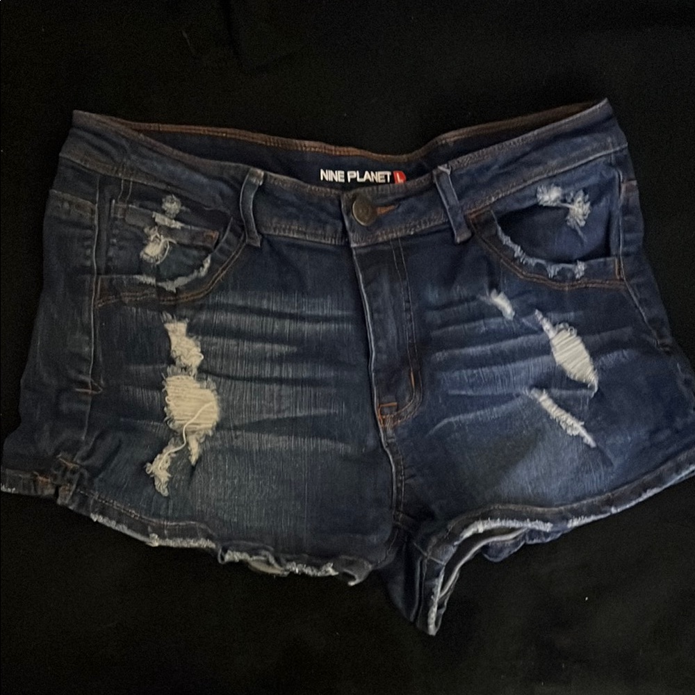 Women's Blue Jean Shorts